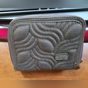 Lug Splits Compact Wallet in Walnut